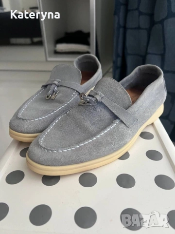 лоро пиано, иумаксайнс, снимка 2 - Дамски елегантни обувки - 54312409