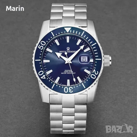 Нов швейцарски автоматичен часовник Revue Thommen Diver, снимка 2 - Мъжки - 55382791