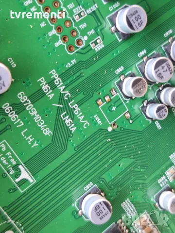 MAIN BOARD ,68709M0348F,PP61A/C LP1A/C, for LG 32LC2R дисплей  V320B1-L04 rev.C1, снимка 2 - Части и Платки - 55692029