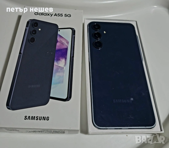 Нов Самсунг а55 използван 1 месец! , снимка 2 - Samsung - 54831006