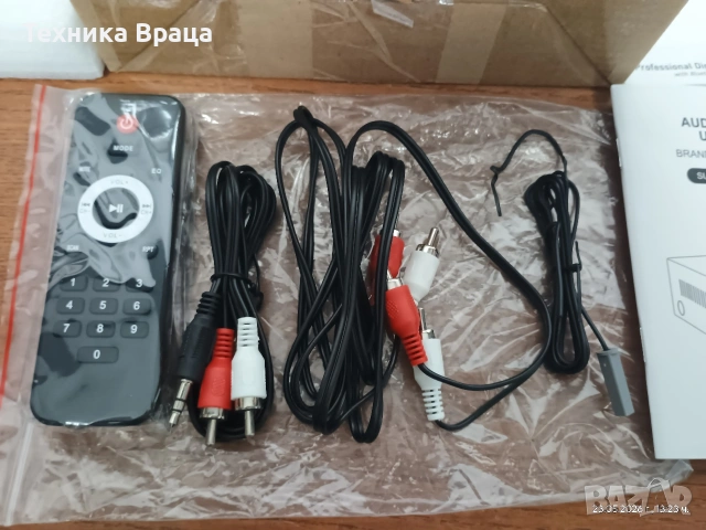 Чисто нов мини усилвател с Bluetooth, тунер, USB, AUX, 2 входа за микрофон. , снимка 5 - Ресийвъри, усилватели, смесителни пултове - 54653846