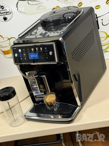 Кафемашина кафе автомат Saeco XELSİS SM 7580 с гаранция, снимка 10 - Кафемашини - 54734375