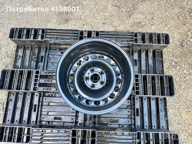 1бр.Оригинални железна джанта 16цола 5x112 ET42 за Vw,Skoda,Seat,Audi, снимка 7 - Гуми и джанти - 54917766