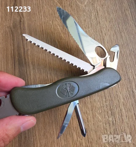 Victorinox One-Handed Trekker Soldier German Army Knife (GAK) 111 mm, снимка 2 - Ножове - 55415969