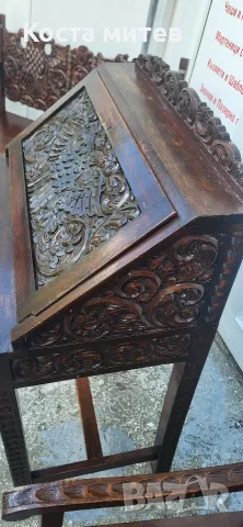 стари антикварни мебели с дърворезба, снимка 8 - Антикварни и старинни предмети - 55695578