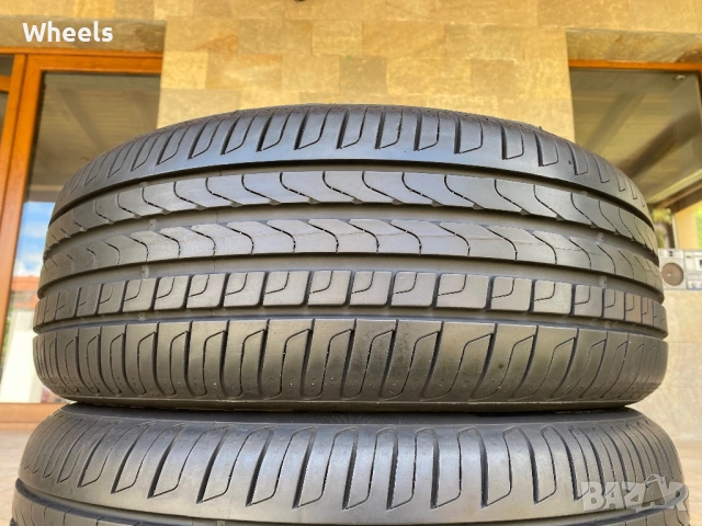 2бр. Летни гуми 215/55/17 Pirelli Cinturato P7 94V, снимка 3 - Гуми и джанти - 54593158