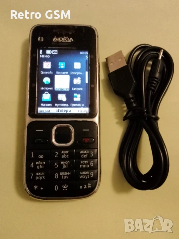 Nokia C2-01 bg menu (+ кабел за зареждане)