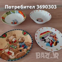 Порцелан с детски мотиви - 4 броя за 10 евро общо, снимка 3 - Сервизи - 54676681