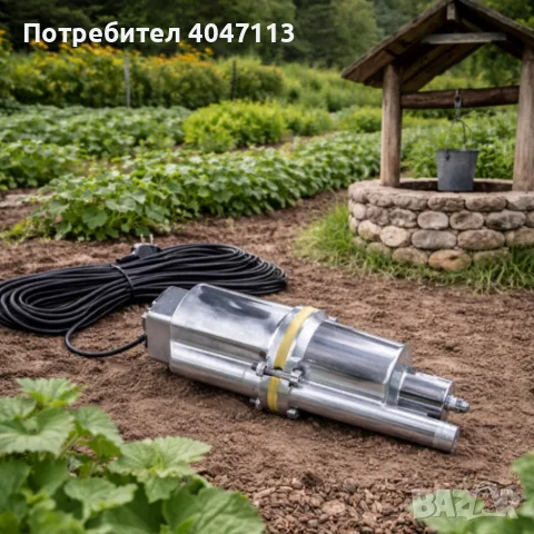 Дебит - Помпа за чиста вода с горно засмукване за дълбоки кладенци 1500W 1100L, снимка 5 - Напояване - 55407943