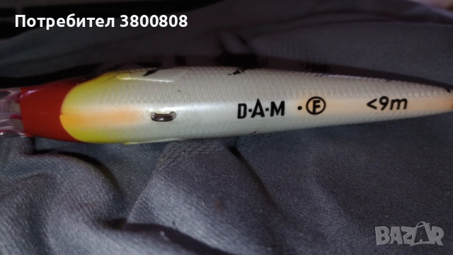 Продавам двата воблера наSALMO иDAM!Използвани,но изключително запазени!SALMO 10E,DAM 5E!, снимка 4 - Такъми - 54519190