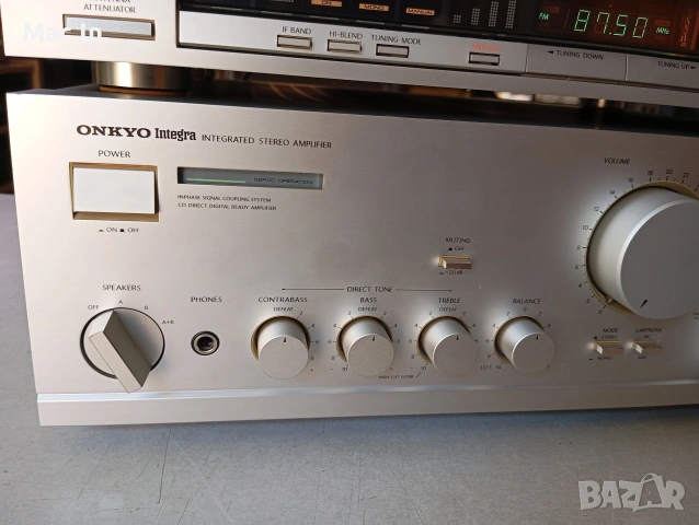 ONKYO Integra -silver, снимка 4 - Ресийвъри, усилватели, смесителни пултове - 54779724