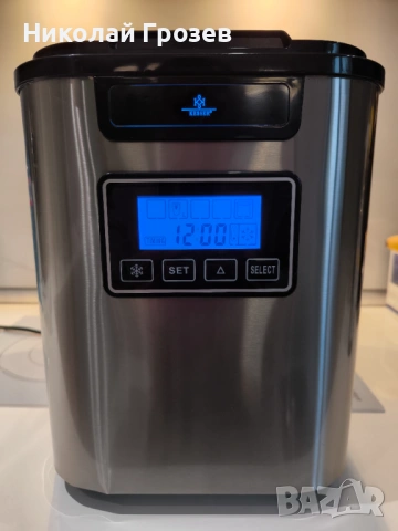 KESSER® Ледогенератор от неръждаема стомана 150 W Ледогенератор 12 кг 24 часа