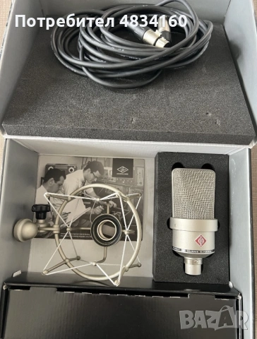Neumann TLM 103 микрофон, снимка 4 - Микрофони - 54679994