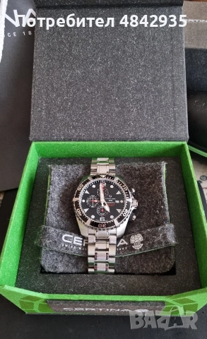 Certina Automatic DS Action Diver Chronograph/Мъжки швейцарски часовник / Автоматичен Хронограф/, снимка 14 - Мъжки - 54727759