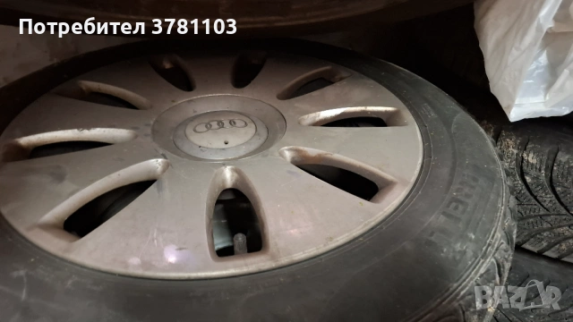 Джанти с гуми 5х112 16 Ауди, снимка 2 - Гуми и джанти - 54304626