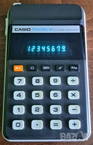 Елка CASIO PERSONAL M-1, снимка 2 - Антикварни и старинни предмети - 54453942