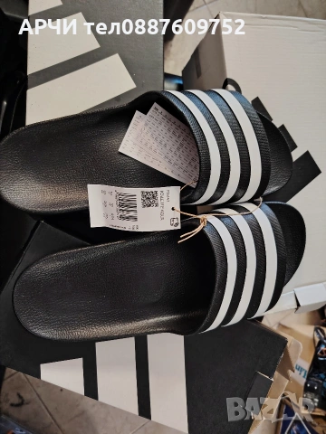 Чехли джапанки Adidas adilette Aqua F35543 Унисекс 42, 43, 44 1/2, снимка 5 - Джапанки - 54302862