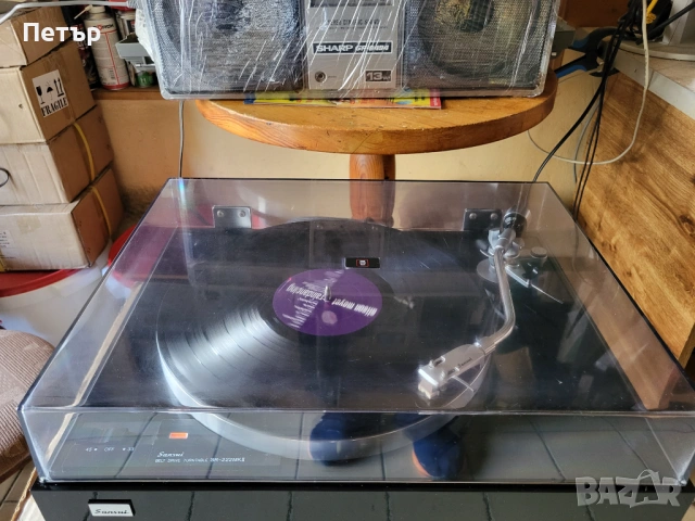 Sansui SR-222MKII .Грамофон със кашона, снимка 4 - Грамофони - 54087780