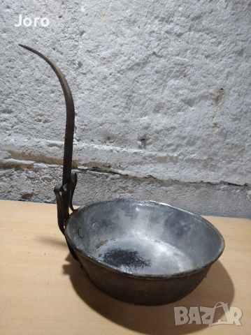 стар меден тиган 1914 г, снимка 3 - Антикварни и старинни предмети - 54215180