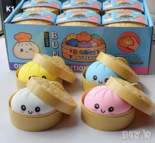 Китайски хляб Дъмлинг Скуиши/Dumpling Squishy Dumplings Дъмплингс 