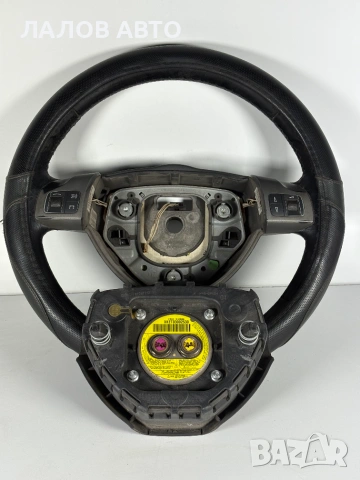 Кожен Волан с Аербег Опел Зафира Б Kojen Volan s Airbag Opel Zafira B, снимка 3 - Части - 55142214