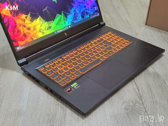 ГАРАНЦИЯ | RTX5070 | Ryzen™ 7 260 | Quad HD 165Hz | 1TB | 16RAM лаптоп laptop gaming гейминг acer , снимка 3 - Лаптопи за игри - 55477368