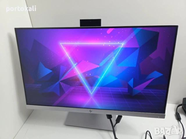 +Гаранция! IPS HDMI hp EliteDisplay E243d Докинг Монитор 23.8", снимка 6 - Монитори - 55282748
