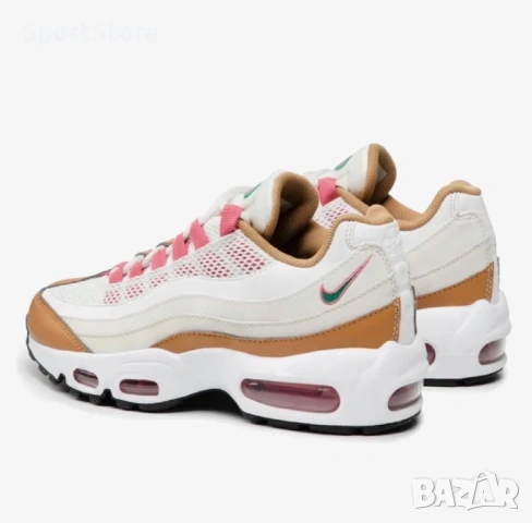 Nike Air Max 95 DH1632 100 Бежов, снимка 3 - Маратонки - 54006464
