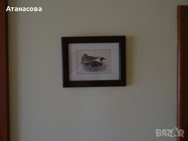 Декоративта картина с диви патици, снимка 5 - Картини - 54034307