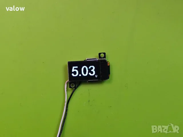 Цифров супер малък волтметър DC 0-30v за кола камион каравана мотор, снимка 5 - Друга електроника - 55643232