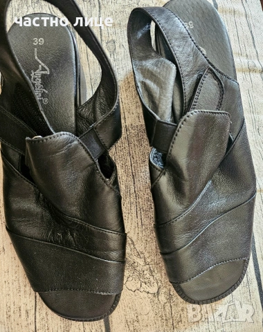 НОВИ кожени дамски сандали, снимка 5 - Сандали - 55071359