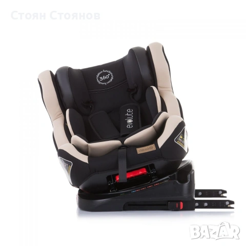 Столче за кола Chipolino - Evolute 360, 0-36 kg, с Isofix, ванилия , снимка 9 - Столчета за кола и колело - 54787289