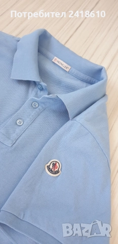 Moncler Pique Cotton Mens Size L ОРИГИНАЛ Мъжка Тениска!, снимка 8 - Тениски - 54730647