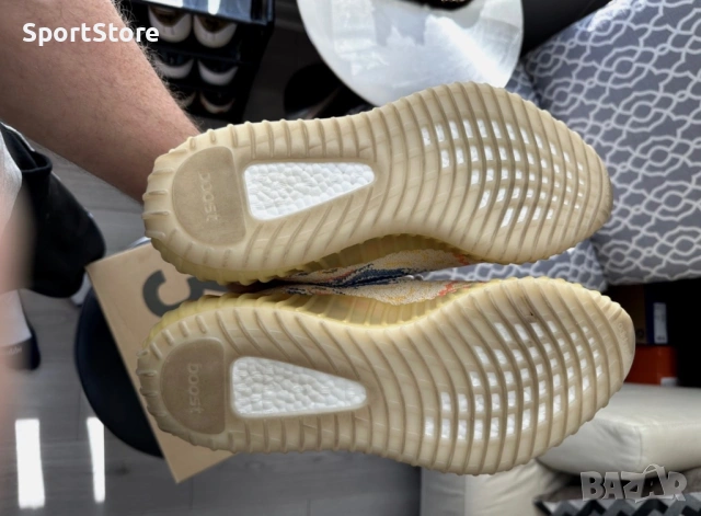adidas Yeezy Boost 350 V2 Low MX Oat - GW3773, снимка 6 - Маратонки - 54391825