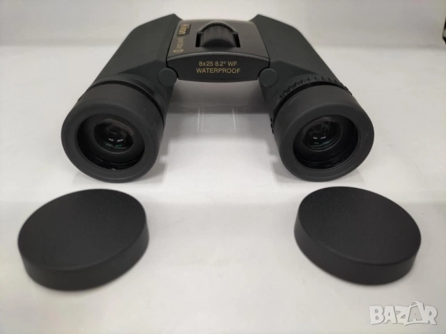 Компактен бинокъл Nikon Sportstar EX 10x25 (Водоустойчив) – Пълен комплект!, снимка 2 - Екипировка - 54655175