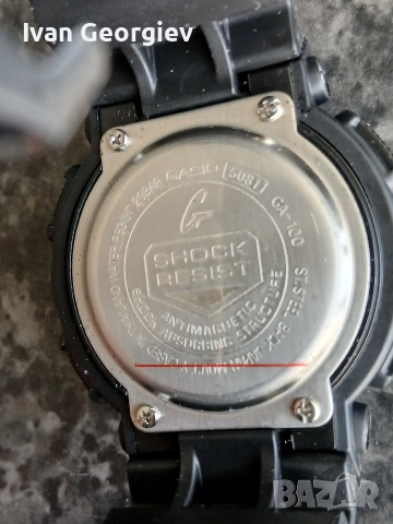 Нов часовник Casio GSHOCK GA-100, снимка 2 - Мъжки - 54417153