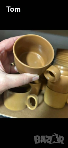 ‼️ 1 € ‼️за брой - немски порцеланови чаши с чинийка!  Нови! Внос Германия! Чаша с чинийка благороде, снимка 5 - Чаши - 54686398