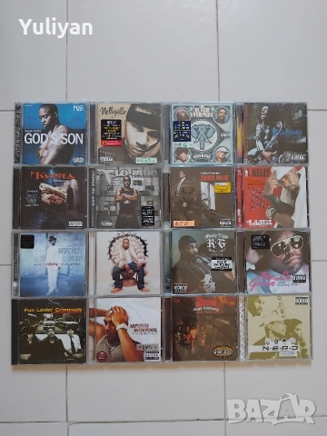 🔥 РАЗПРОДАЖБА НА 30 ОРИГИНАЛНИ HIP-HOP / R&B CD АЛБУМА 🔥
