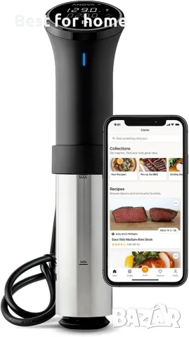Anova Кулинарна Sous Vide Прецизна Готварска Кухня 3.0 (WiFi), 1100 Вата