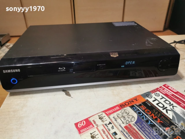 SAMSUNG BD-P1400XEG BLU-RAY PLAYER-ВНОС SWISS 0706261016L4, снимка 4 - Плейъри, домашно кино, прожектори - 54806443