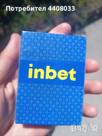 Карти за игра Inbet ,чисто нови не са отваряни 