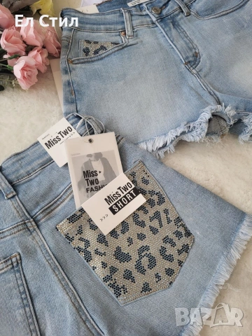 ⚜️Дамски къси дънки, снимка 4 - Дънки - 53979263