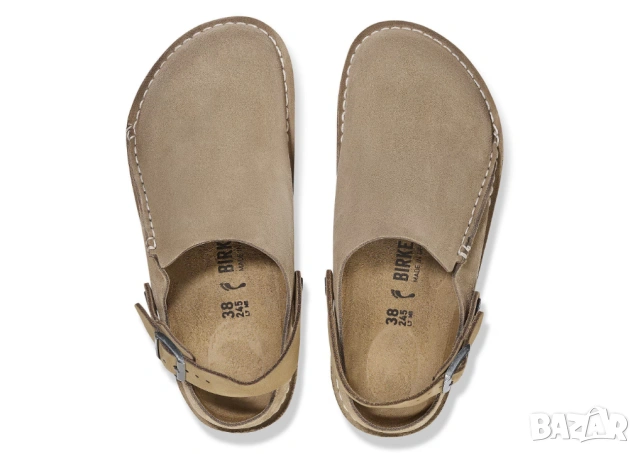 сабо /чехли Lutry Premium Suede Велурена кожа номер 41, снимка 4 - Други - 54693482