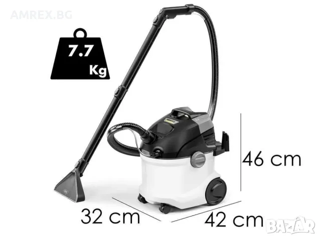 Професионална перална машина Annovi Reverberi 4200L – 1400 W, снимка 2 - Прахосмукачки - 55404617