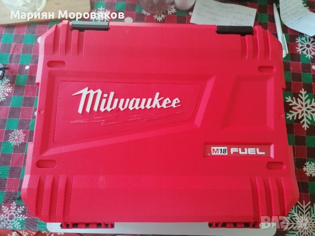 Комплект гайковерт и ъглошлайф MILWAUKEE DTW 285 18V