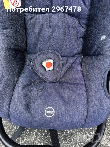 Бебешко столче за автомобил , снимка 2 - Столчета за кола и колело - 54176600