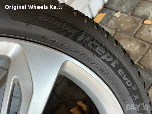 Оригинални джанти с гуми за Audi / Ауди 21" 5x112, снимка 8 - Гуми и джанти - 54990901
