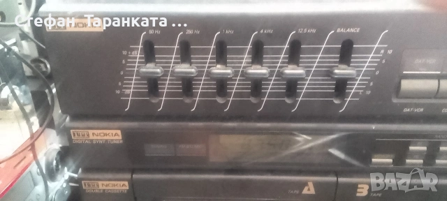 Аудио уредба със грамофон Nokya , снимка 2 - Аудиосистеми - 54312118