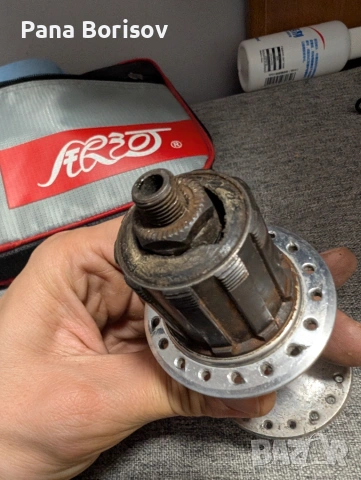 Ретро Шосейна Главина Shimano 600, снимка 5 - Части за велосипеди - 55260739
