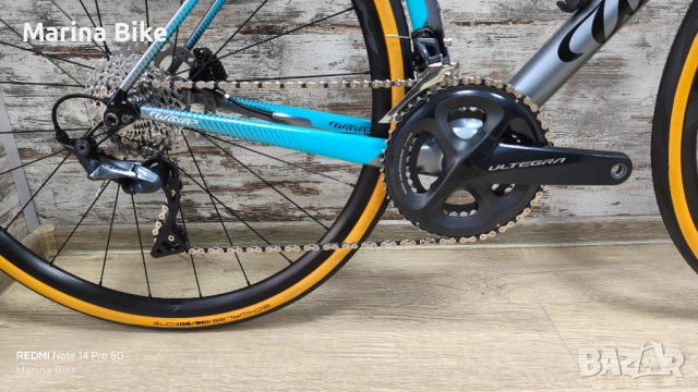 Карбонов шосеен велосипед Wilier Zero SL Ultegra Fulcrum Racing 600 DB | M, снимка 3 - Велосипеди - 54530269